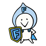 歯イラストフッ素